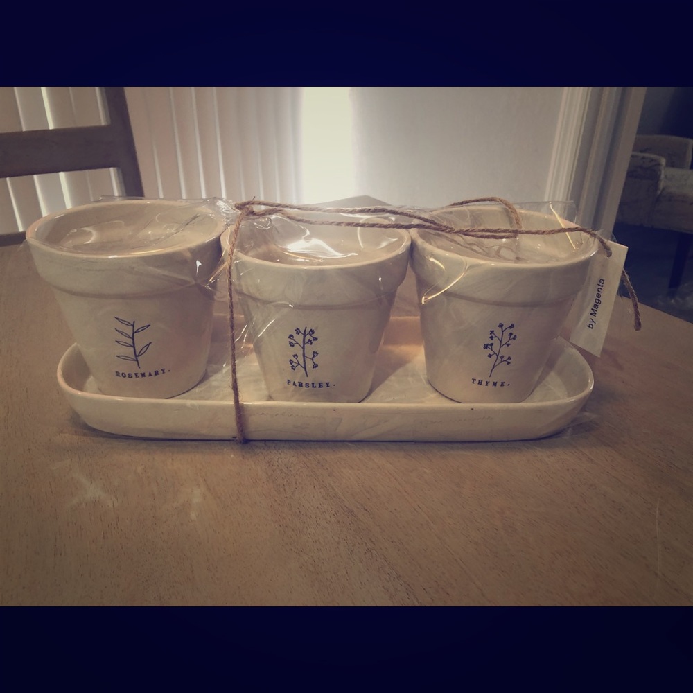 New-Rae Dunn Planters